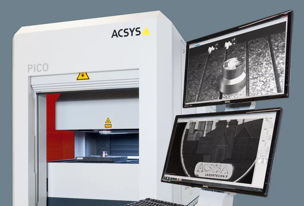 Camera-supported Live Adjustment System for fast set-up and precise positioning of workpieces