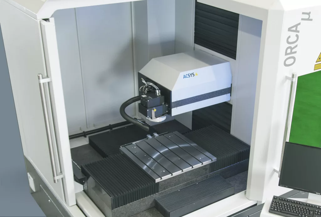 The ORCA µ impresses with maximum precision and repeat accuracy for voluminous components and multi-sided machining.  