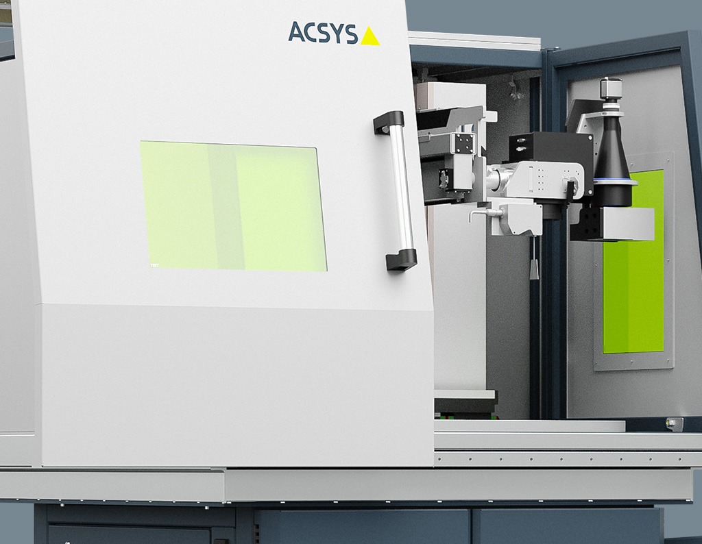 Innenansicht ACSYS Barracuda Laserbearbeitungssystem