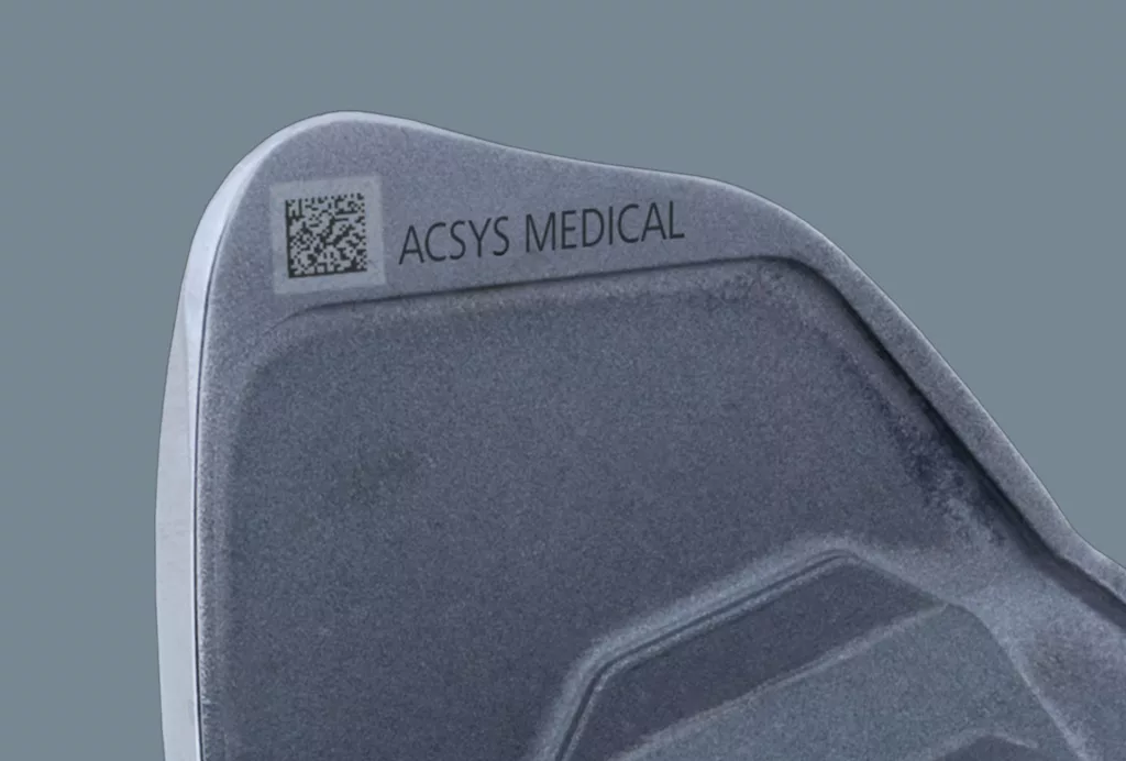 Marquage non corrosif des instruments médicaux conformément à la directive UDI de la FDA.